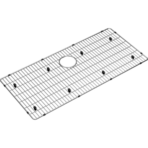 15.5 in W x 33.5 in L x 1.25 in H, Stainless Steel